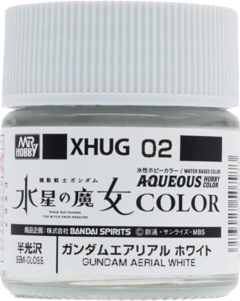 COLORE GUNDAM ACRILICO GUNZE XHUG 02 Aerial White