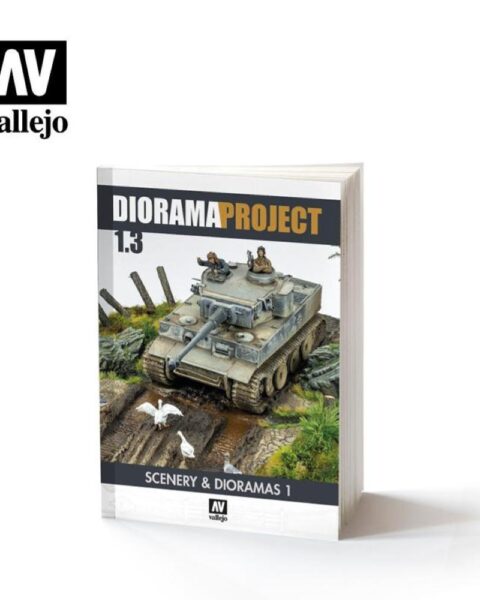AV75049 Vallejo Publications Book Book: Diorama Project 1.3 Scenary & Diorama English