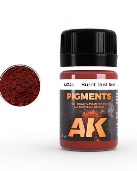 AK144 BURNT RUST RED PIGMENT AK INTERACTIVE (35ML)