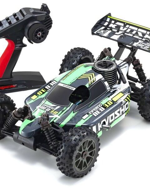 Kyosho 1:8 Inferno Neo 3.0 RC Nitro Readyset c/KE21SP - T4 Verde