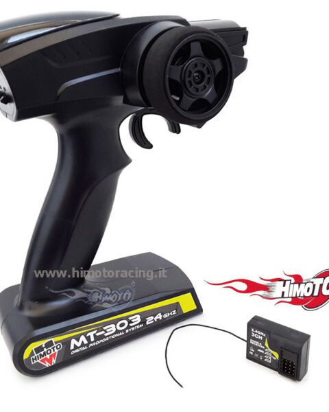Radio 3 canali con rx Himoto MT-303  2.4 Ghz