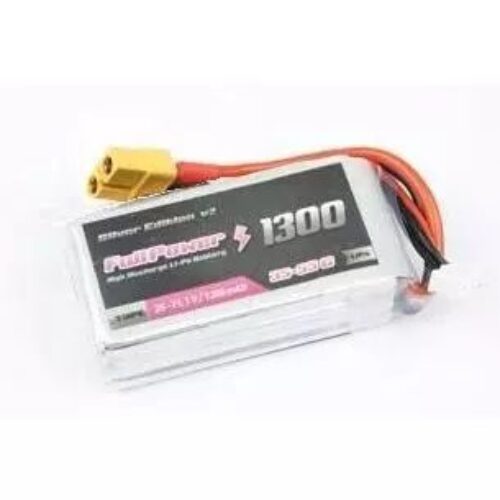 Batteria Lipo 3S 1300 mAh 35C Silver V2 – XT60 – FULLPOWER