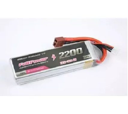 Batteria Lipo 3S 2200 mAh 35C Silver V2 - DEANS - FULLPOWER