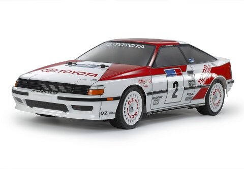TAMIYA 47491+ESC60A TOYOTA CELICA GT-FOUR (ST165) CARROZZERIA VERNICIATA