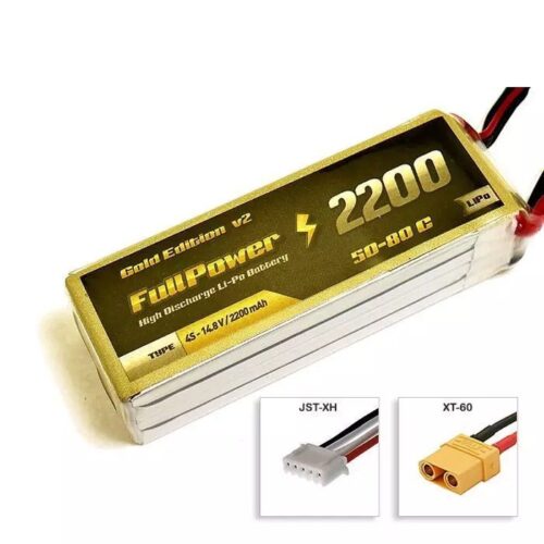 Batteria Lipo 4S 2200 mAh 35C Silver V2 – XT60 – FULLPOWER