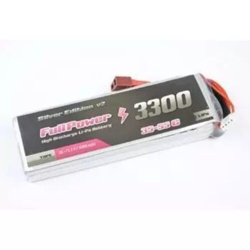 Batteria Lipo 4S 3300 mAh 35C Silver V2 – DEANS – FULLPOWER