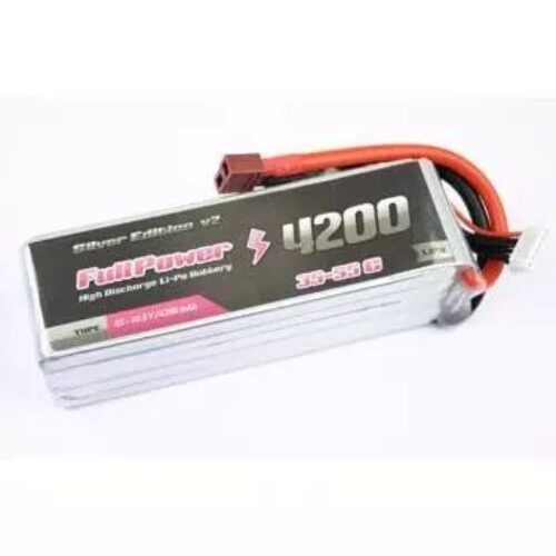 Batteria Lipo 4S 4200 mAh 35C Silver V2 – DEANS – FULLPOWER