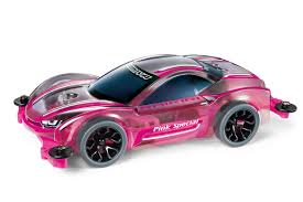 95486 - Mini4WD Raikiri Pink Special (telaio MS, corpo in policarbonato) TAMIYA - immagine 2