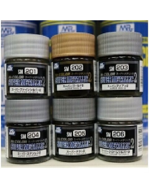 COLORI GUNZE SUPER METALLIC 2 serie SM - MC