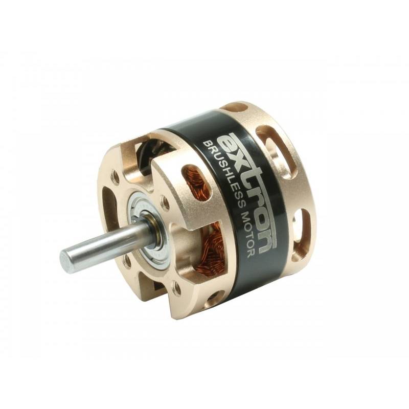 2808-20 1360kv Motore brushless extron ø35 85gr. lipo 2S-3S ALBERO ø5 250W