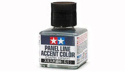 Panel Line Accent Color Dark Gray - 40 ml Prime TAMIYA 87199