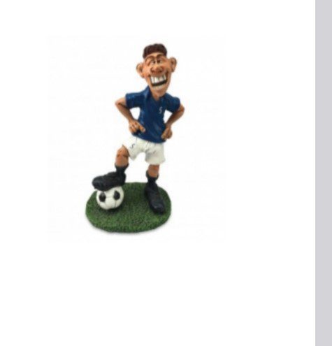 014 99641 Figura Funny Collection Les Alpes Calciatore h 17,5cm