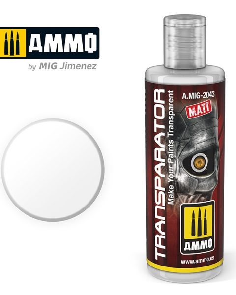 AMIG2043 – Trasparente opaco (60mL) – Ammo Mig