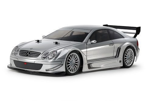 TAMIYA 58722 MERCEDES CLK AMG 2002 Telaio TT-02 Super Combo: Radio, Ricevitore, Motore e Regolatore INCLUSI