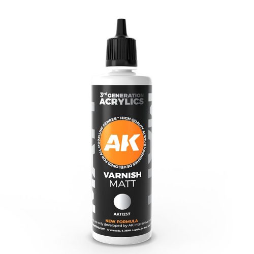 AK11237  VARNISH MATT (100ml) VALLEJO