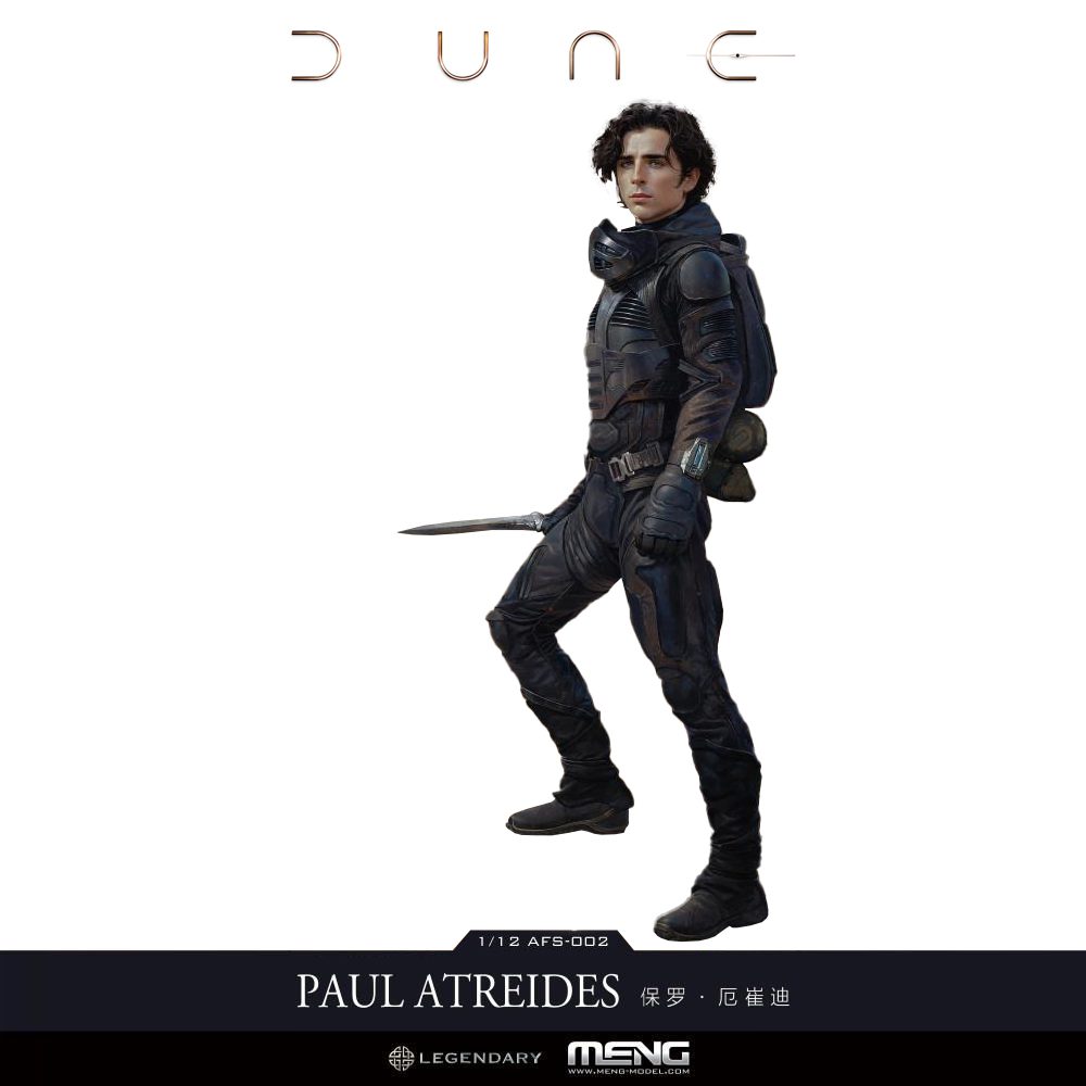 DUNE - Deluxe - Paul Atreides - Action Figure Model Kit scala 1:12 (h=21cm) by MENG MODEL - ME-AFS002s