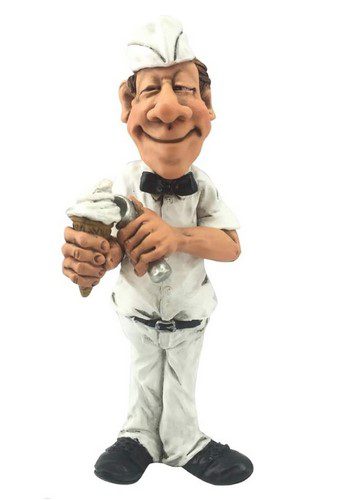 Funny Collection Les Alpes Mestieri Gelataio h 17,5cm - 014 99690