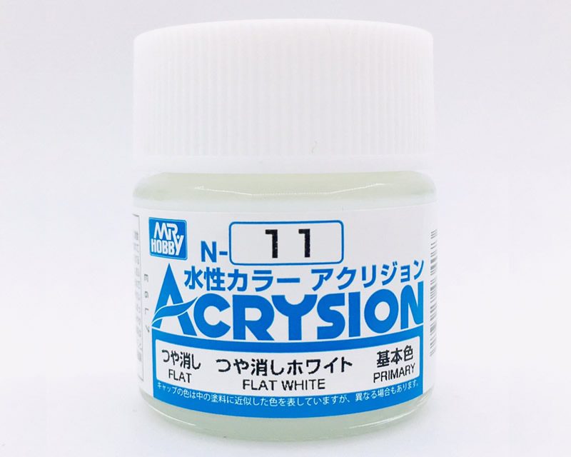 N011 Gunze Acrysion serie N Acrilico Bianco Opaco 10ml