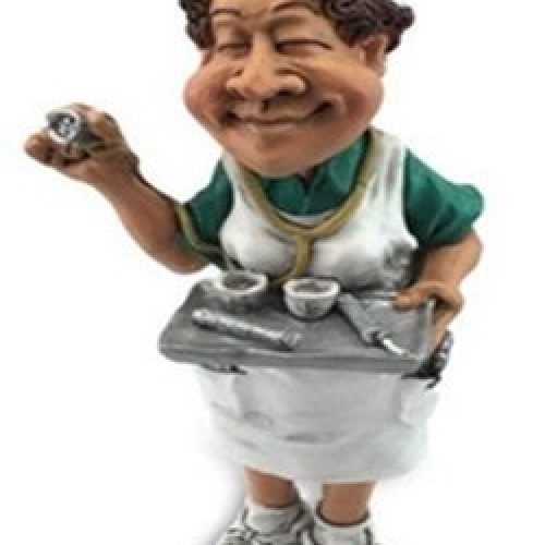 Funny Collection Mestieri Les Alpes  Mestieri Infermiera 16,5cm – 014 99701