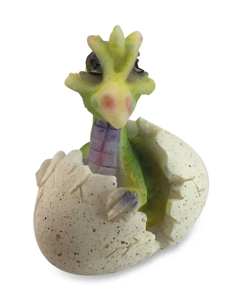 015-99672 Funny Dragon Collection Les Alpes Spy nell'uovo h cm5