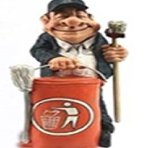 Funny Collection Les Alpes Mestieri Spazzino h 16cm – 014 99700