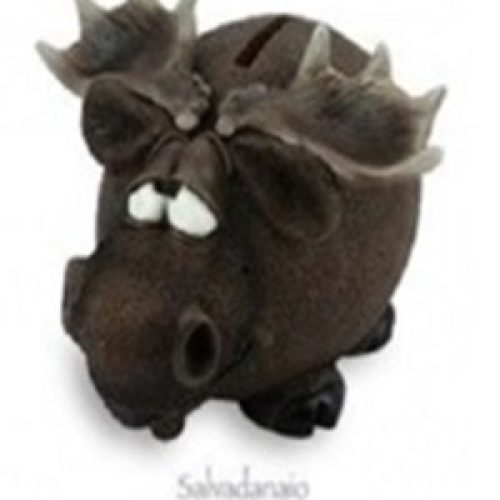 Les Alpes Animal – 014 92806 Salvadanaio Alce