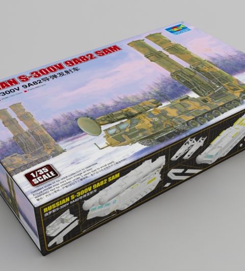 1:35 TR 09518 Trumpeter RUSSIAN S-300V 9A82 SAM + COLLA OMAGGIO