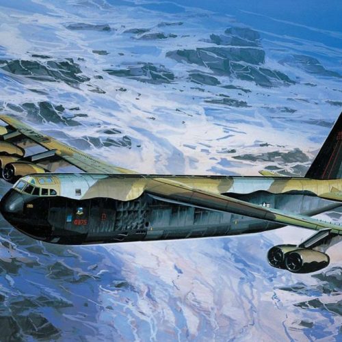 Boeing B-52 D Stratofortress scala 1:144 Academy A12632