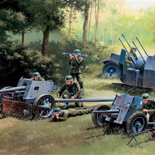 PAK35 – PAK40 – FLAK38 scala 1:72 ITALERI – 7026