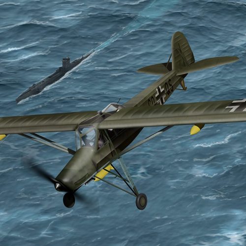 Fiesleler Fi-156 U Storch scala 1:35 HOBBY BOSS – 80184