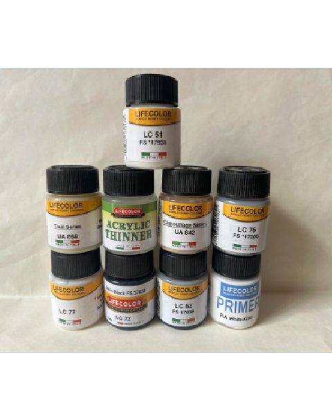 LIFECOLOR COLORI ACRILICI