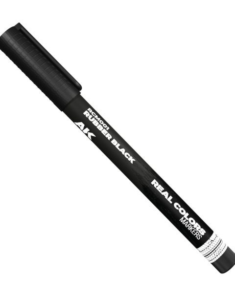 RUBBER BLACK  – RC MARKER –  AK INTERACTIVE - RCM001