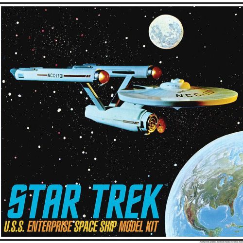 AMT1296/12 – Star Trek Classic U.S.S. Enterprise scala 1:650 + COLLA OMAGGIO