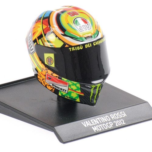 CASCO VALENTINO ROSSI MOTOGP 2012 Scala 1:10 MINICHAMPS – 315120046