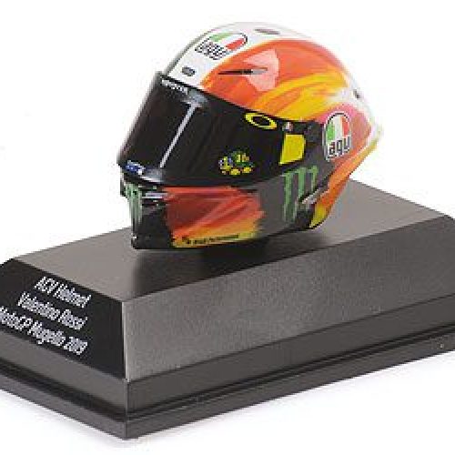 CASCO AGV VALENTINO ROSSI MOTOGP MUGELLO 2019 Scala 1:8 MINICHAMPS – 399190086