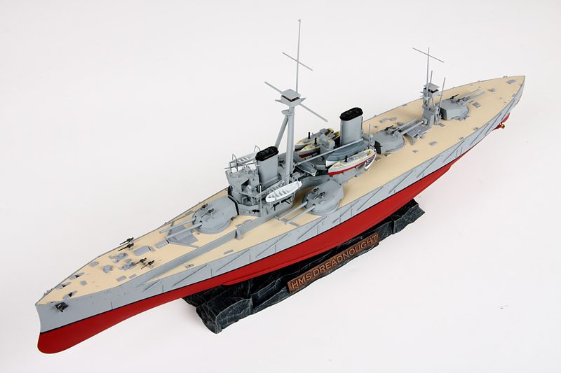 British battleship HMS Dreadnought scala 1:350 ZVEZDA 9039 + COLLA OMAGGIO - immagine 4