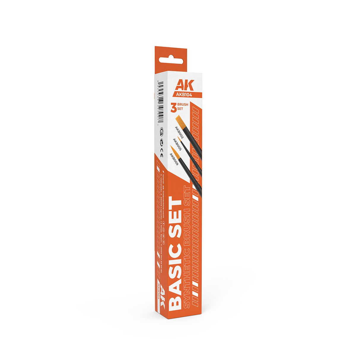 BASIC BRUSHES SET - AK INTERACTIVE AKB104