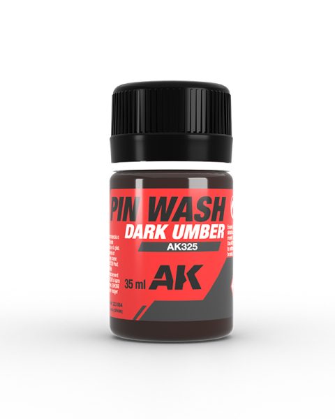 AK325 DARK UMBER PIN WASH 35ml AK INTERACTIVE