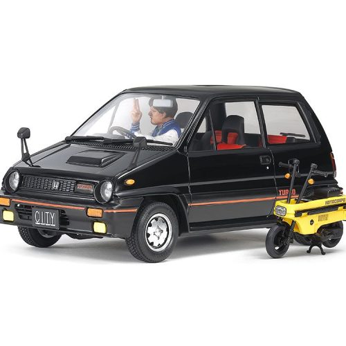 Honda CITY TURBO scala 1:24 TAMIYA 24369+ COLLA OMAGGIO