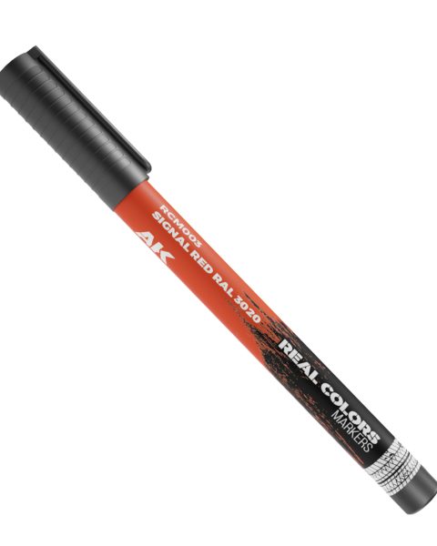 SIGNAL RED RAL 3020 – RC MARKER –  AK INTERACTIVE - RCM003
