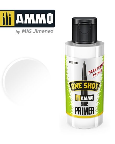 AMIG2041 ONE SHOT PRIMER Transparent -  Ammo of Mig 60ml