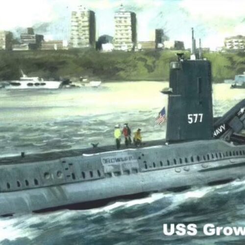 USS Growler SSG-577 scala 1:350 MIKROMIR – MIK350-038