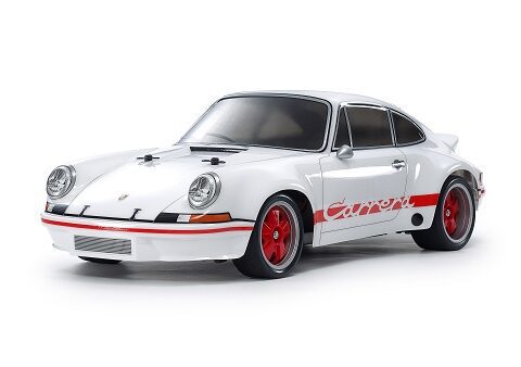TAMIYA 47507 PORSCHE 911 CARRERA RSR 2.8 PAINTED TELAIO BT-01 Super Combo: Radio + Ricevitore +MOT+ ESC + servo