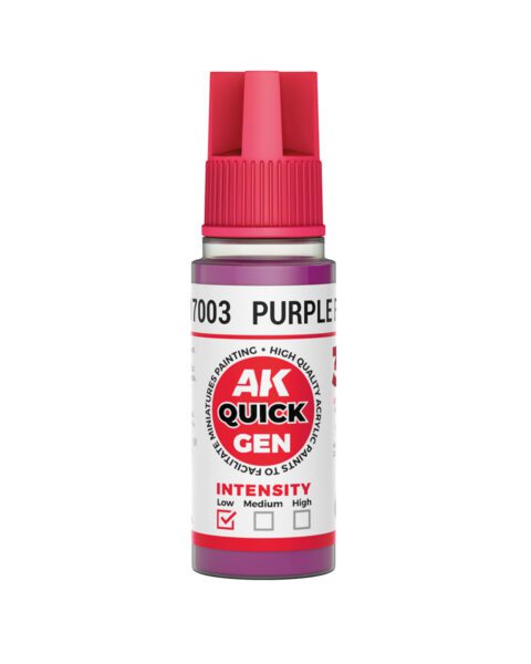 Quick Gen 17003 PURPLE FLESH colore acrilico perfetto per miniature e Fantasy.