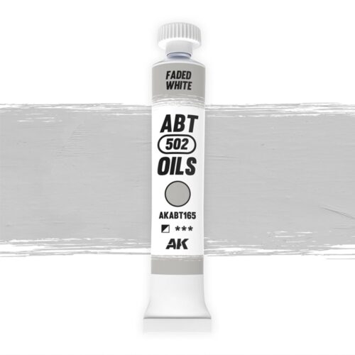 AKABT165 – Colore ad OLIO – Faded White 20 ml. AK INTERACTIVE