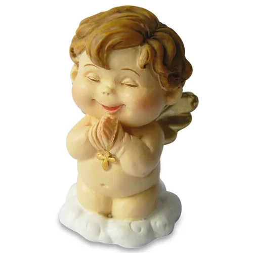 Funny “Lucky Angel Collection” Angelo 5cm pregando con croce d’oro Les Alpes 1818-14