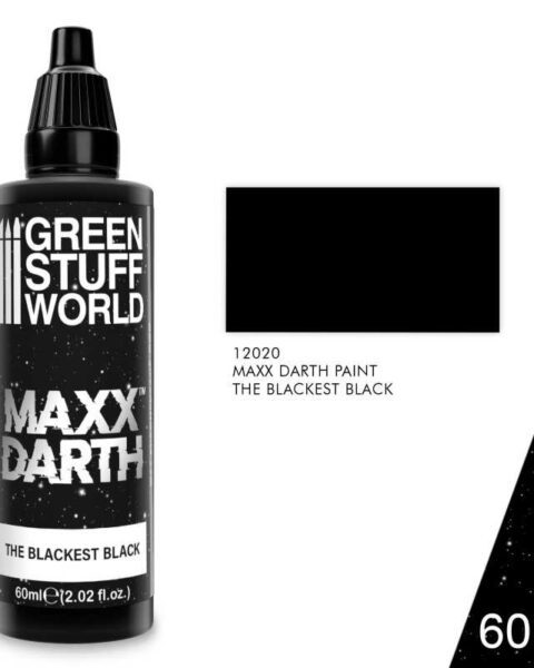 12020 Vernice più nera Maxx Darth 60ml  GREEN STUFF WORLD