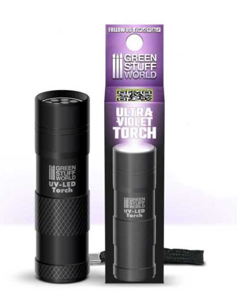 1909 Torcia luce ultravioletta  GREEN STUFF WORLD