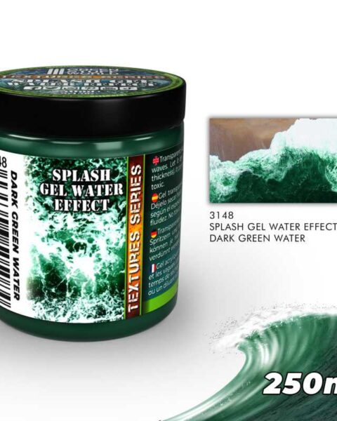3148 Gel effetto acqua - Verde Scuro 250ml GREEN STUFF WORLD