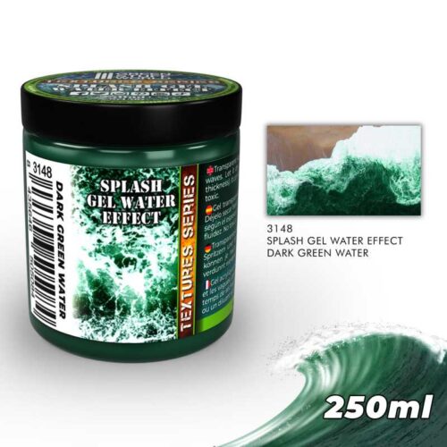 3148 Gel effetto acqua – Verde Scuro 250ml GREEN STUFF WORLD